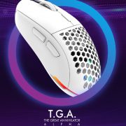 Review Mouse gaming AQIRYS T.G.A. Alpha + Mouse pad AQIRYS Singularity Extra Large